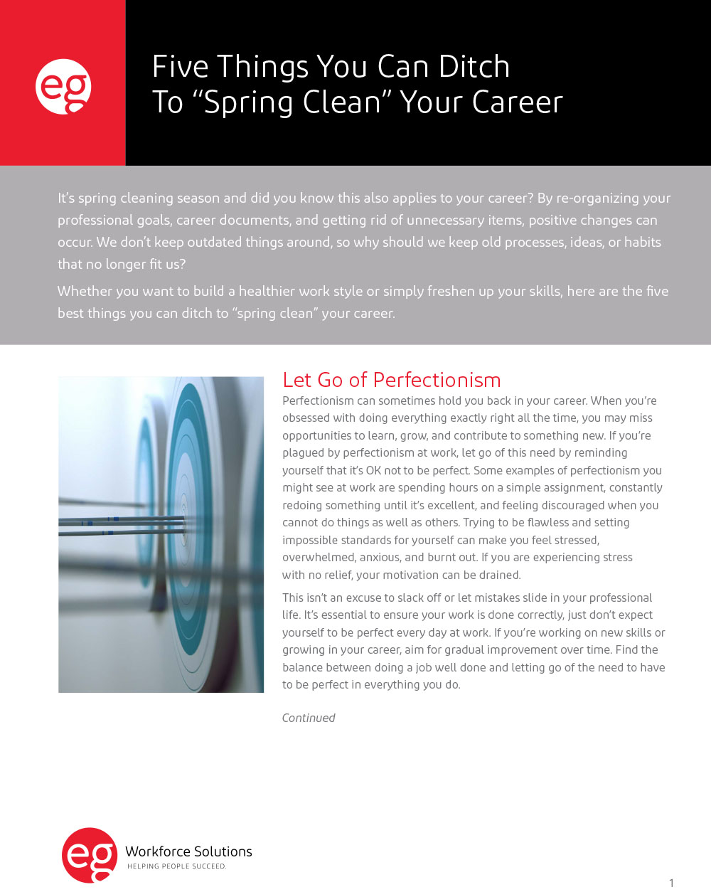 Five Things You Can Ditch To “Spring Clean” Your Career